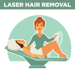 Bikini line laser hair removal