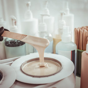 Half Leg + Bikini Line Extended + Under Arm hair waxing with brazilian hot beeswax for women