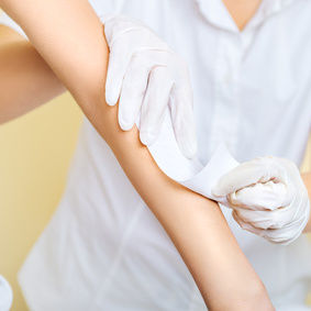 Half arm waxing for women - ministry of waxing london