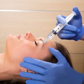 Mesotherapy for eye bags and dark circles correction