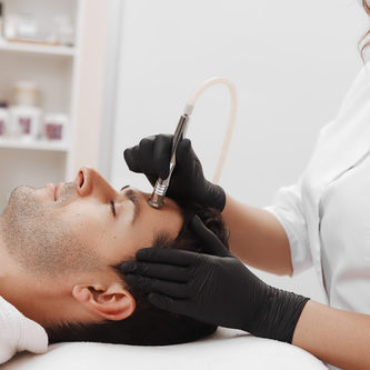 Diamond Microdermabrasion with massage, peel and serum