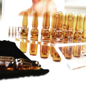 ampoules of Eberlin signature biological tailored facial
