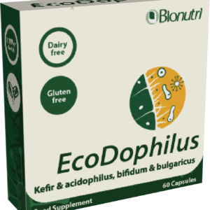 EcoDophilus. Acidophilus, Kefir, Bulgaricus and Bifidum. 60 capsules