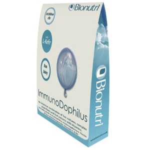 ImmunodophilusÂ is a powder in a sachet to mix in cold water or other cold drink