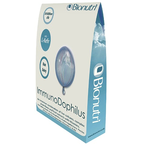 ImmunodophilusÂ is a powder in a sachet to mix in cold water or other cold drink