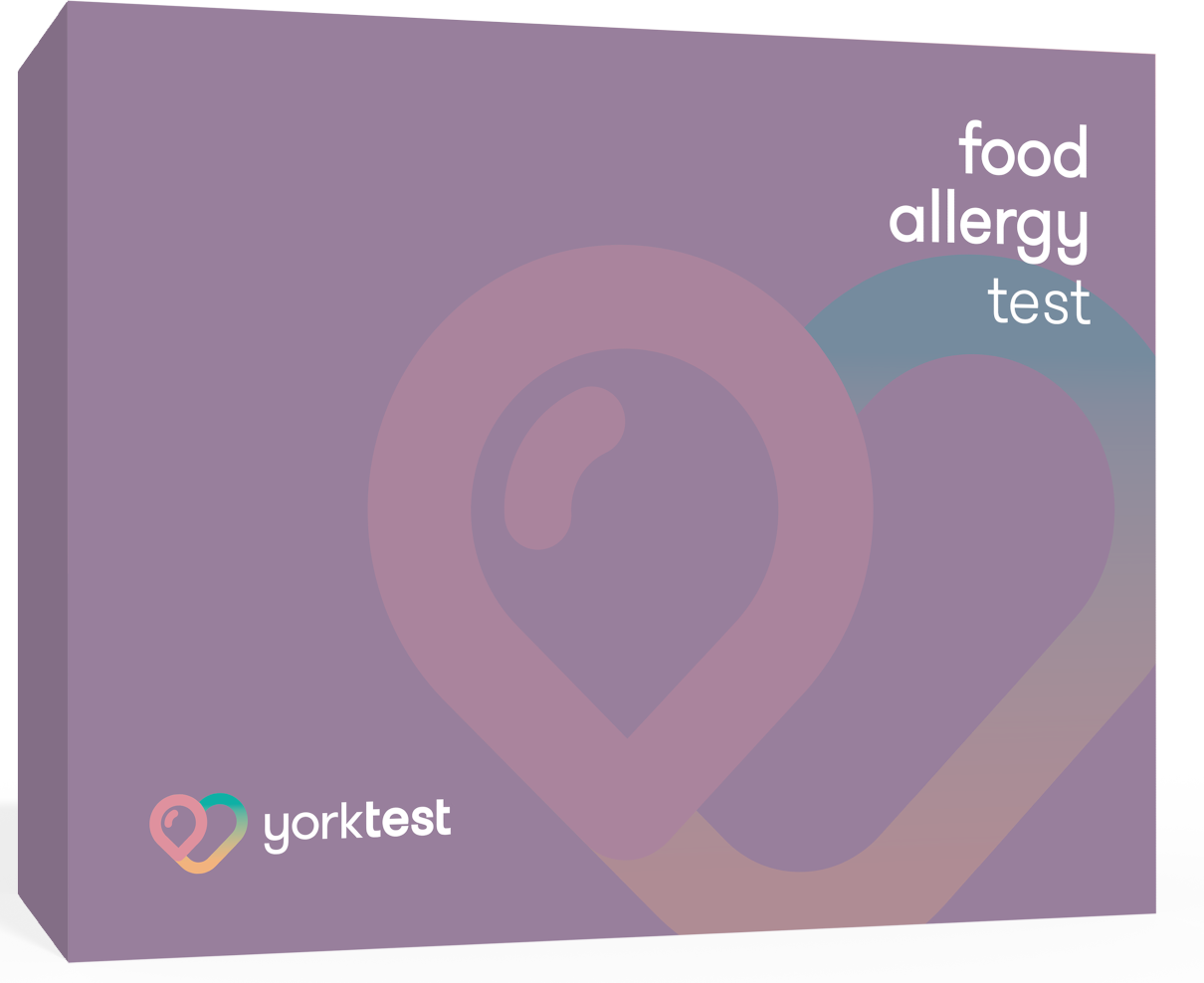 Food allergy test for environmental factors